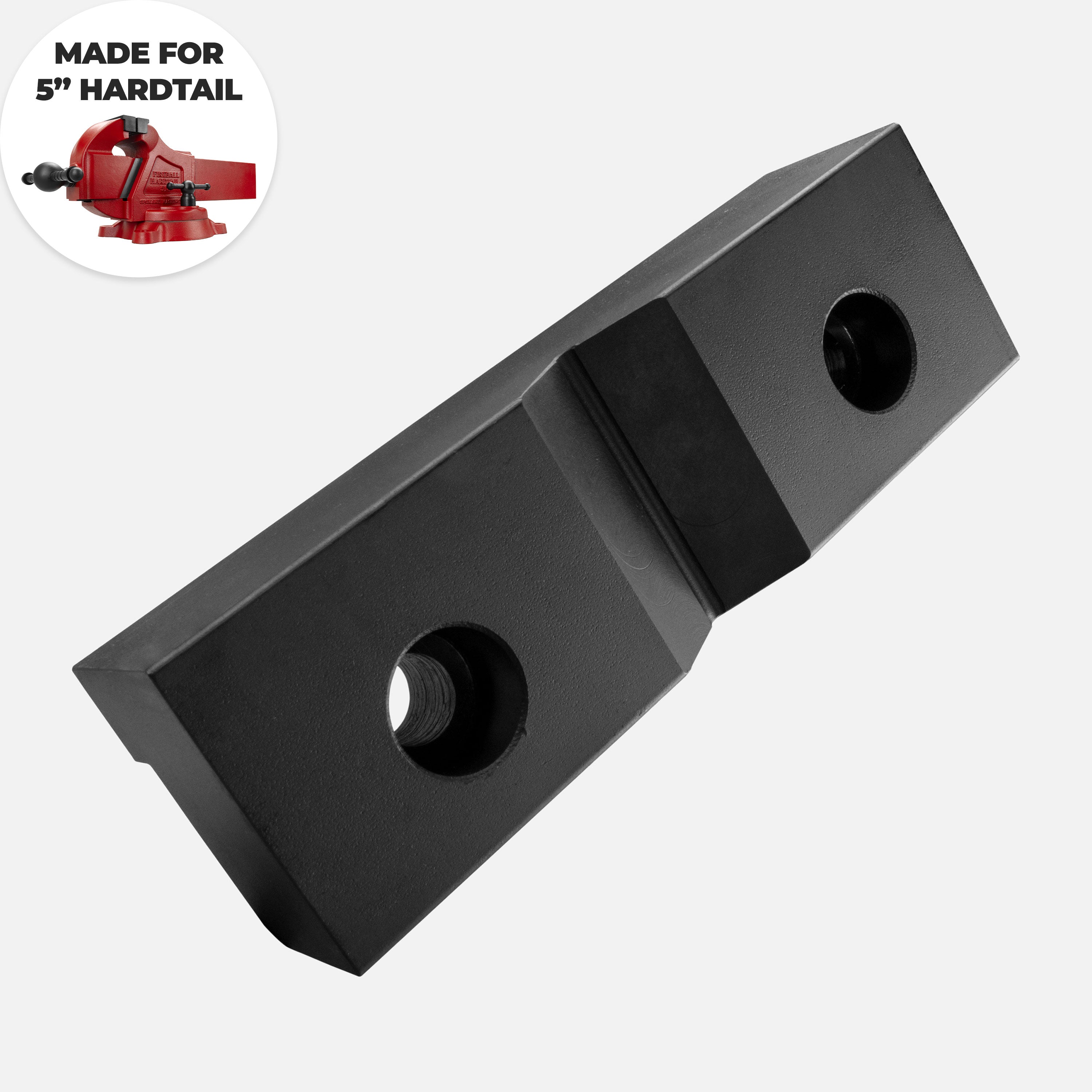 Hardened V Jaws For 5" Hardtail Vise HTV510 (Single Jaw)