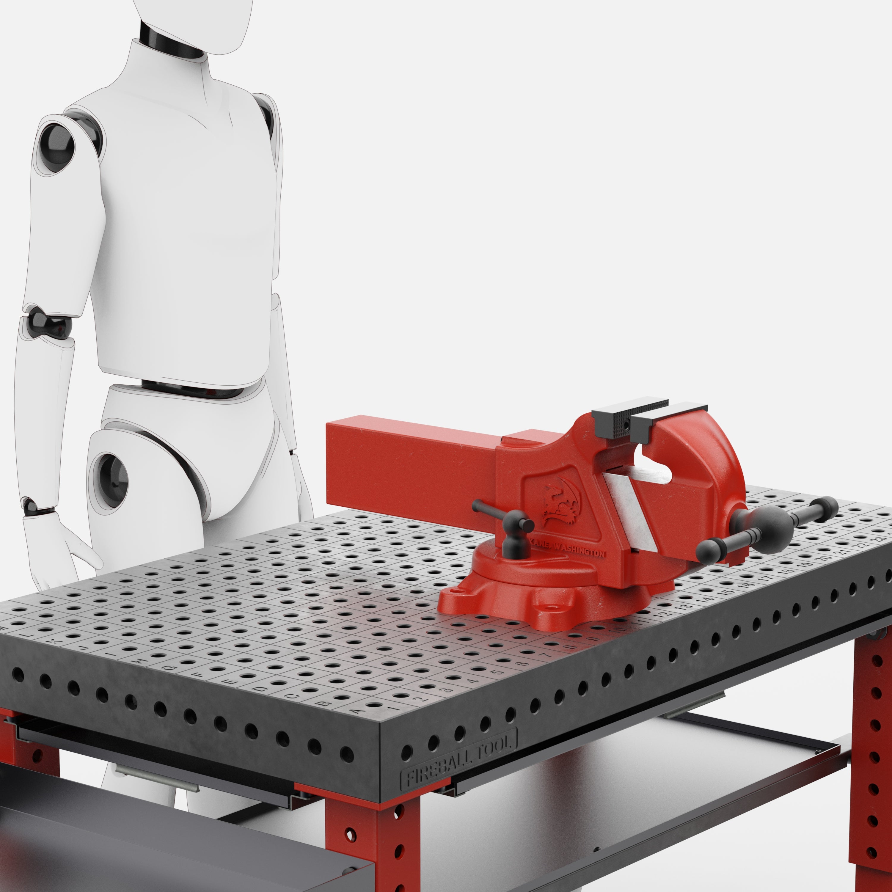 5" - Hardtail High Pressure Vise