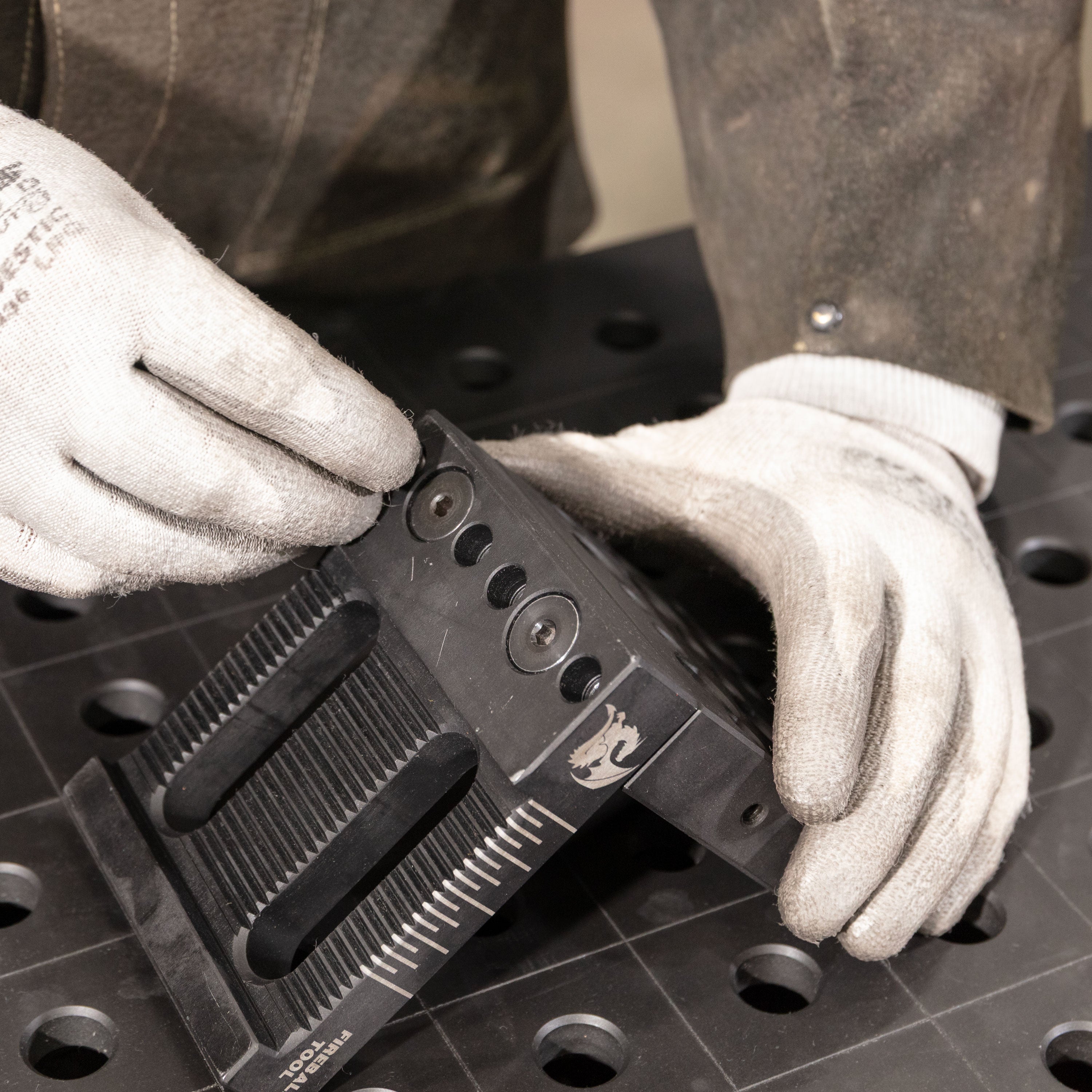 Double Row 3.5x4 Riser Block, 3/4" System