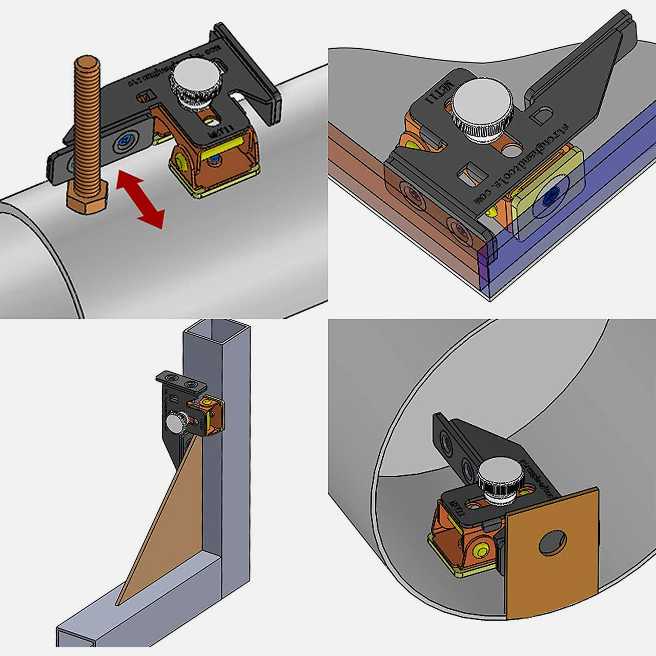 MagTab Adjustable Magnetic Tab Holder
