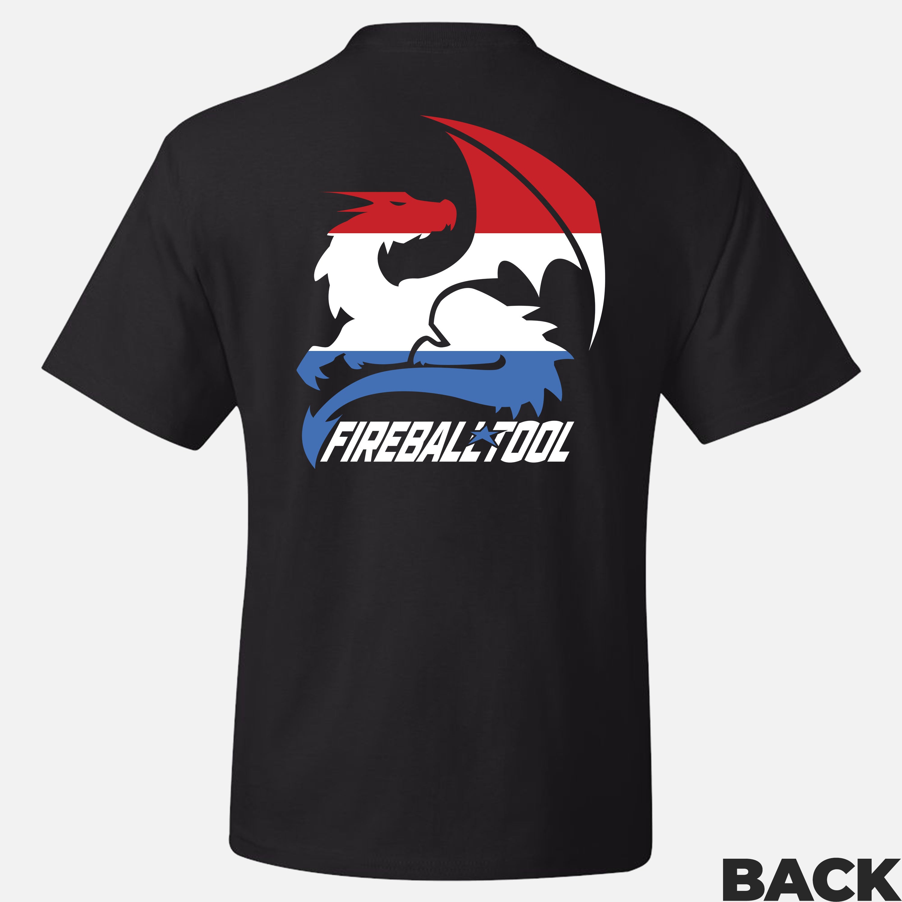 Fireball Patriot T-Shirt (Back Only)