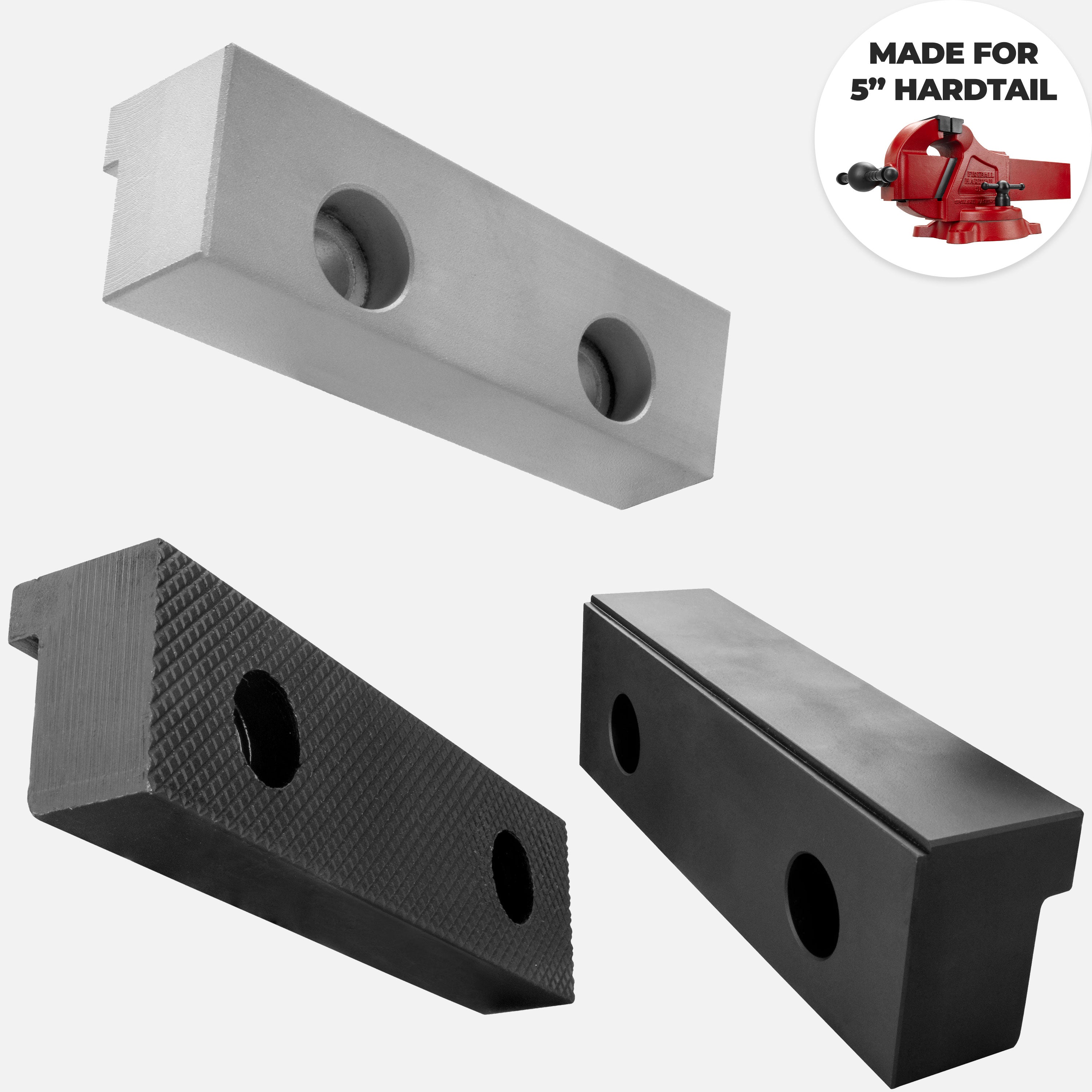 Jaws for 5" Hardtail Vises HTV510 (Sold as Pairs)