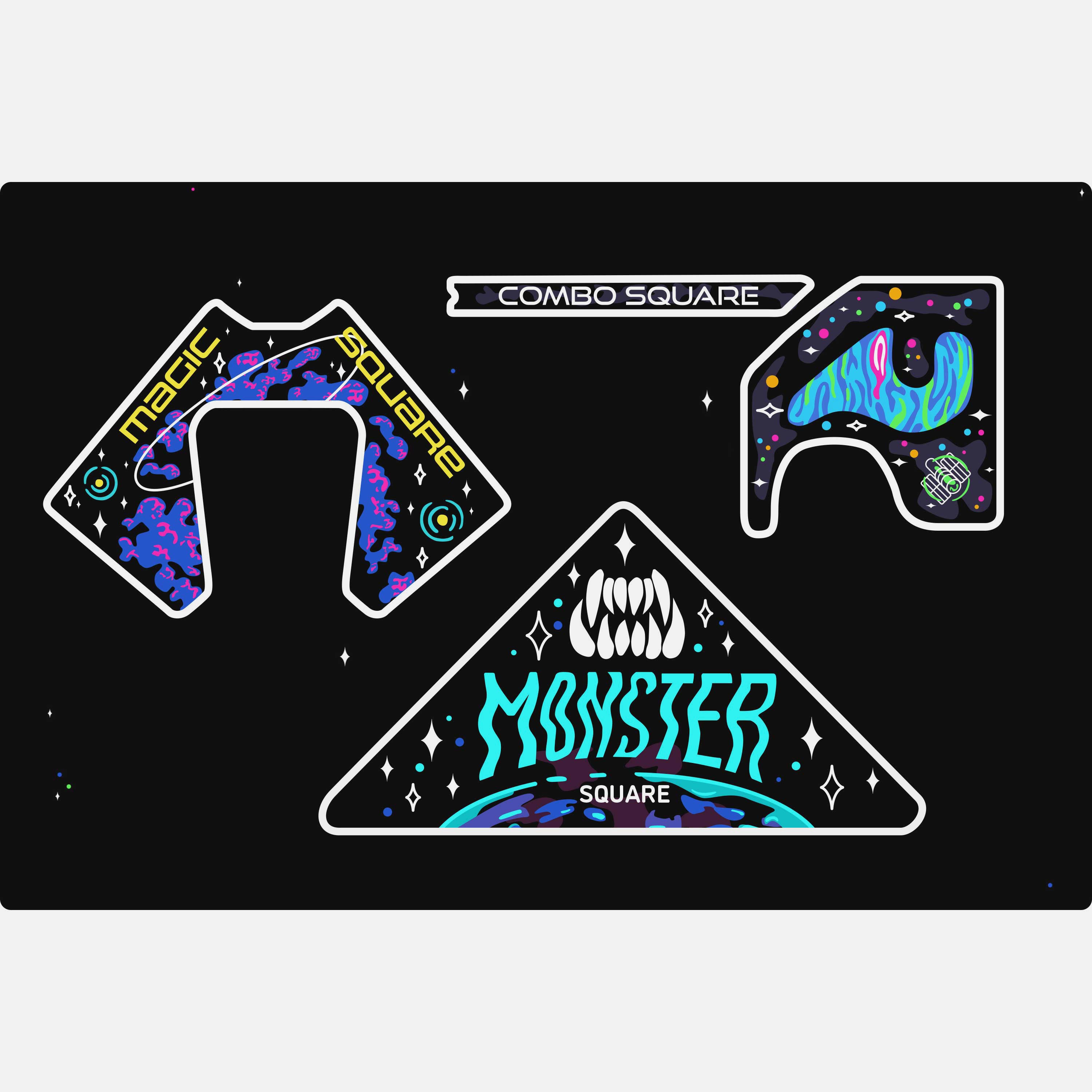 Fireball Galactic Stickers (2 Pack)