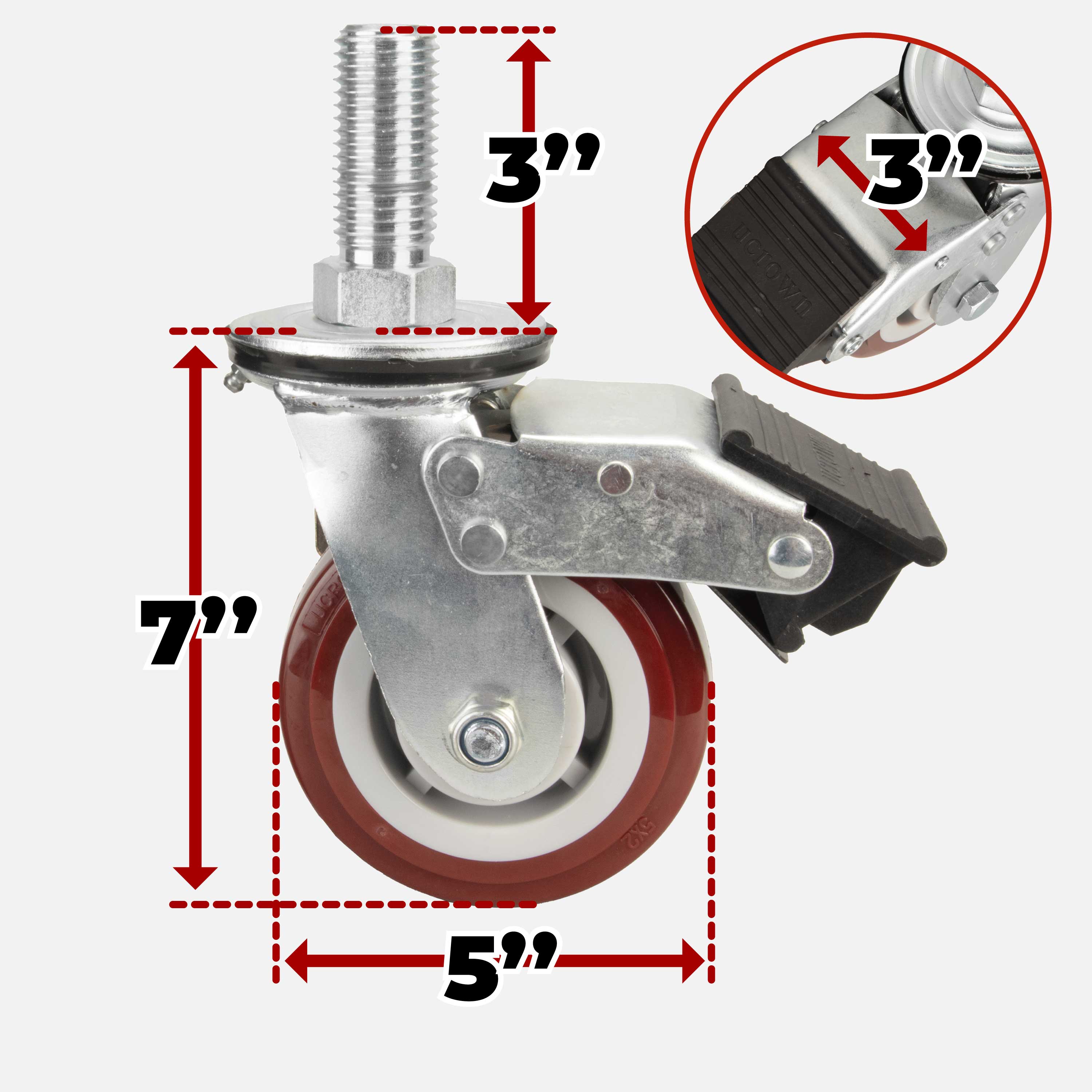 Heavy Duty Table Leg (Single)