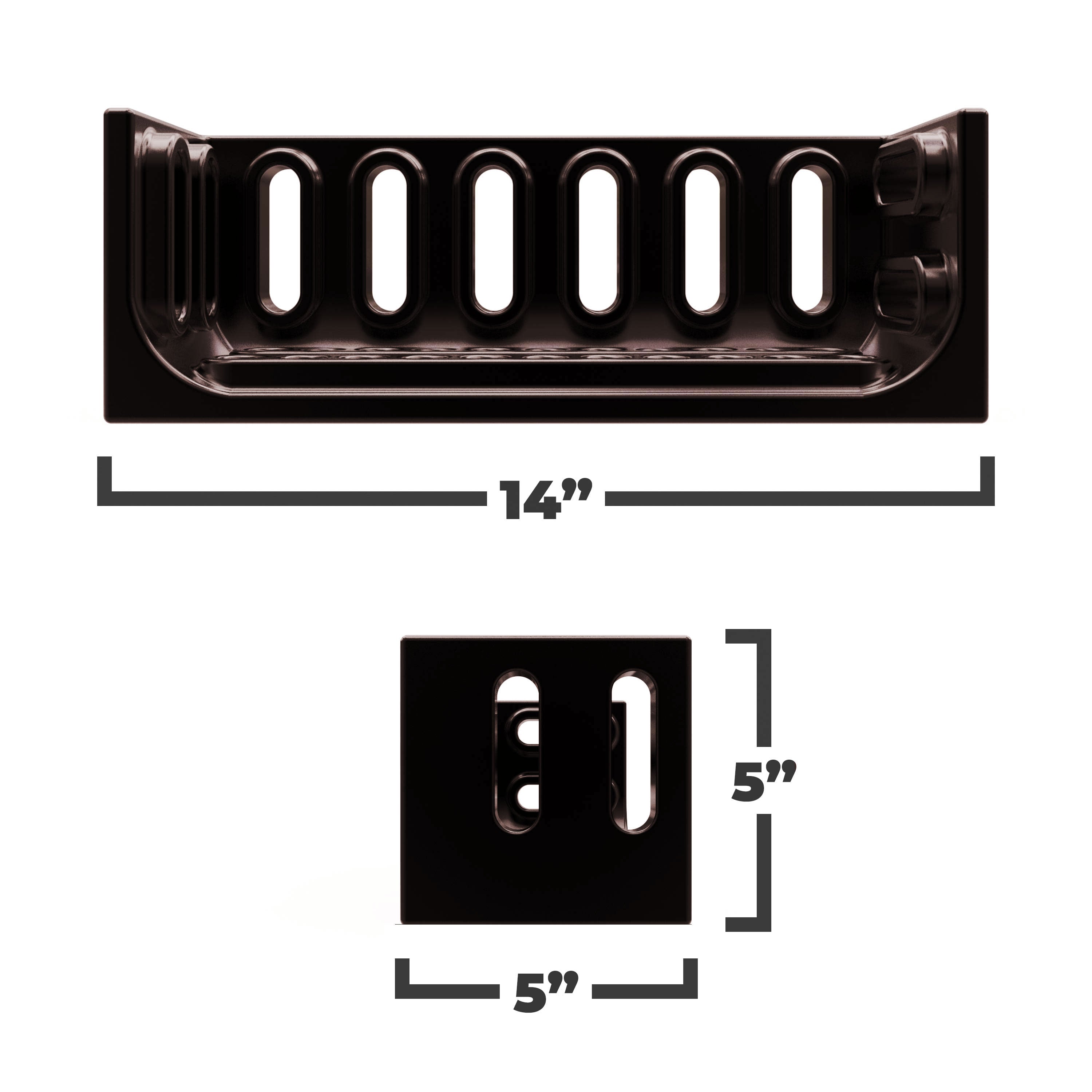 Cast Iron Tower Block (14" x 5" x 5") - 3/4" System